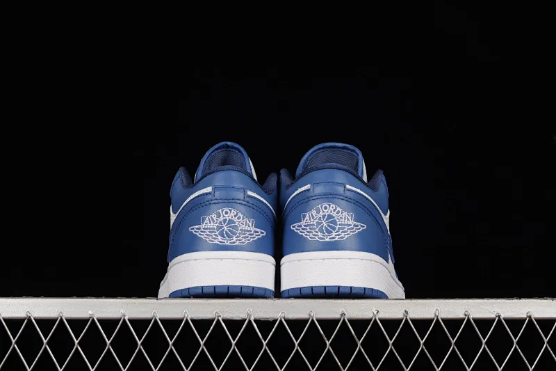 All categories Air Jordan Jordan series basketball shoes Air Jordan 1 Low Z version Air Jordan 1 Low "Marina Blue" AJ1 Joe 1 white and blue cultural basketball shoes DC0774-114